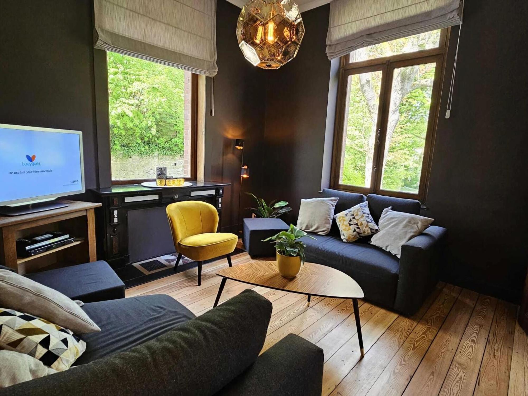 Heritage Villa In Spa With Garden Bagian luar foto